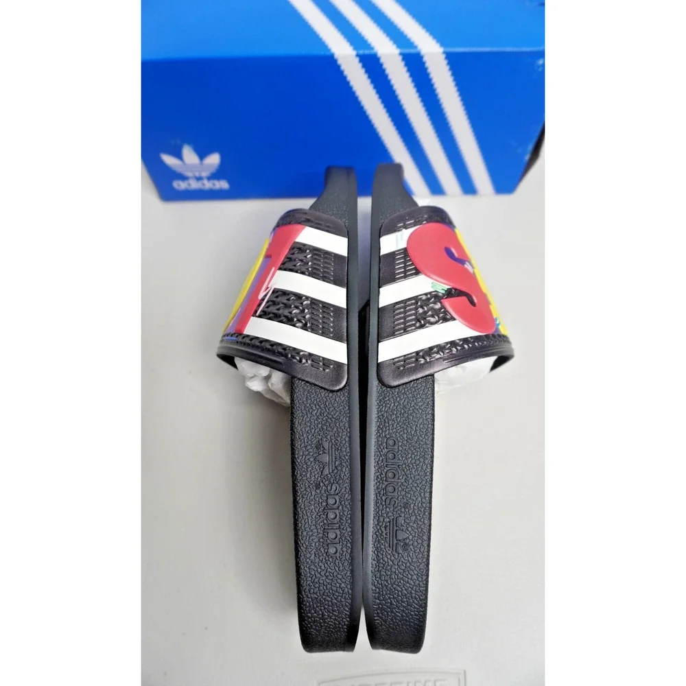 Adidas Originals Adilette Pride Mens Slides Slip Ons Love Unites NWT